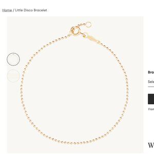 Catbird jewelry Little Disco Bracelet